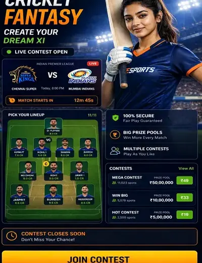 Accessmatka (access matka) fantasy cricket & matchday visual 3