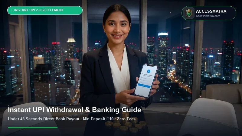 Accessmatka Instant UPI Withdrawal & ₹50 INR Deposit Tutorial